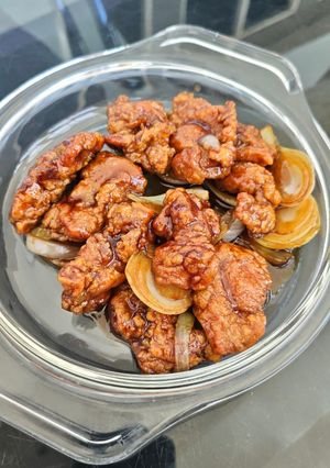 Foto resep Ayam crispy madu