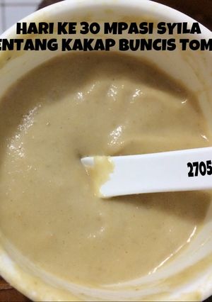 Foto resep Mpasi 6m 4* kentang kakap buncis tomat