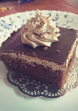 صورة لوصفة كيكه دانات 🍰 بكريمه الشانتيو قلاصاج الشوكولاتة 🍫🍫