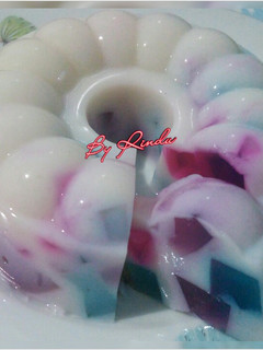Foto resep Puding Susu Mozaik