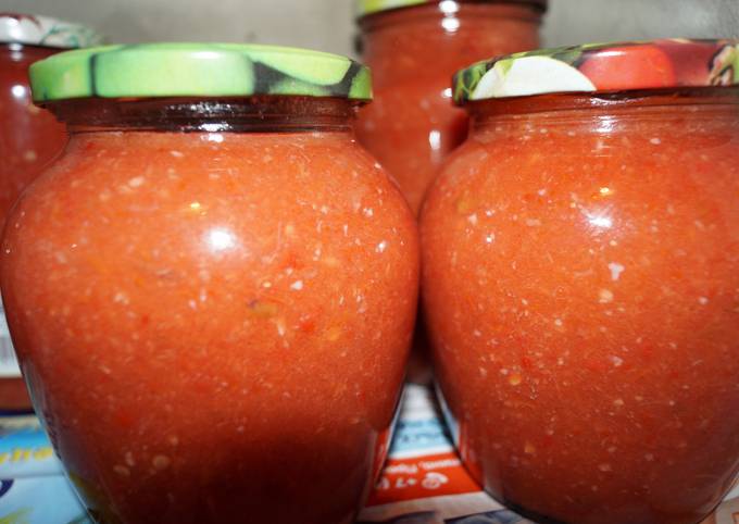 Соус томатный со сливой на зиму от Соломеи