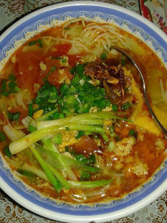 Hình của món Bún riêu cua.