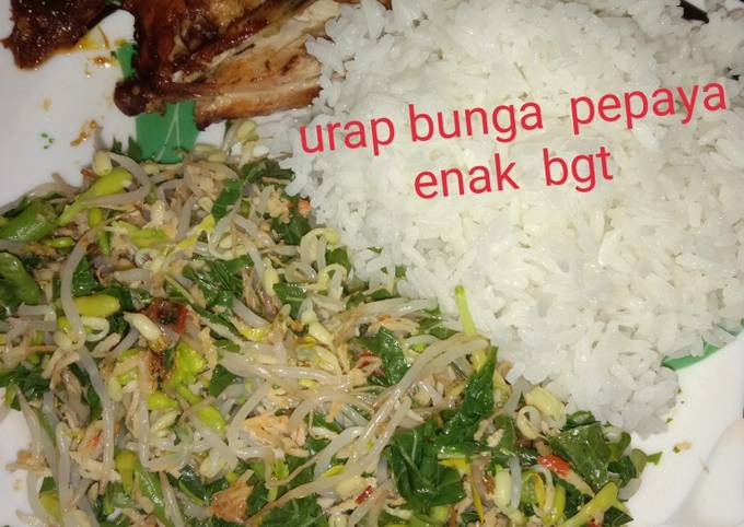 Resep: 🥗Urap Bunga Pepaya Disuka Ekonomis