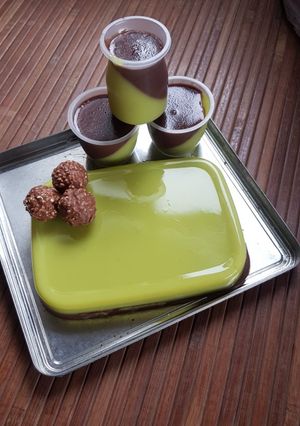 Foto resep Puding alpukat dan coklat