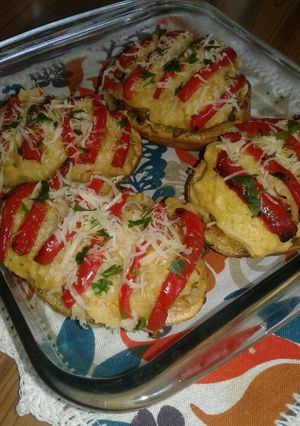 Una foto de Papas rellenas