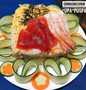 Resep membuat Niiyama Chirashizushi cake (sushi cake) #nasi tumpengnya org jepang# dijamin gurih