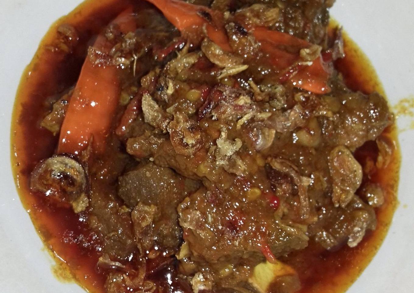 Daging sapi bumbu bali