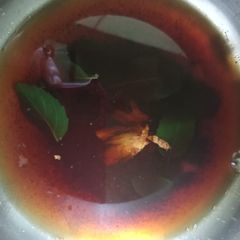A picture of Tulsi kadha.
