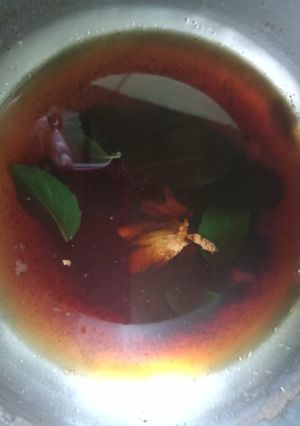 A picture of Tulsi kadha.