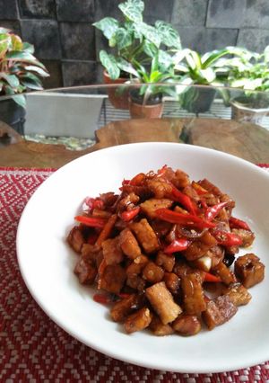 Foto resep Orek Tempe Asam Manis