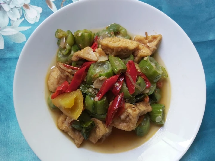 Cara Mudah Membuat Resep Oseng tahu oyong yang Sempurna Anti Ribet, Menggugah Selera