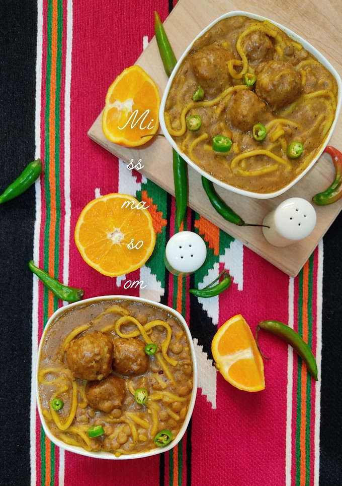 عکسی از دستور سوپ رشته و عدس ترکی