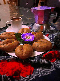 عکسی از دستور شیرینی دانه قهوه