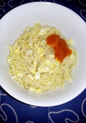 Foto resep SuaMi Kilat alias misua campur mie