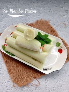 Foto resep Es Mambo Melon