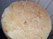 Una foto de torta de peras