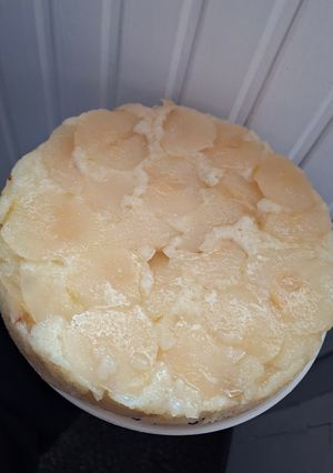 Una foto de Torta Invertida de Peras