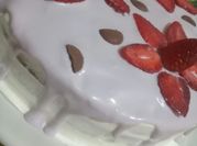 Una foto de pastel de chocolate en olla express