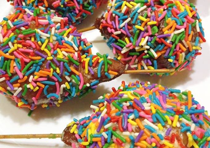 Bagaimana Menyiapkan Drumstick donuts/donat paha ayam Anti Gagal