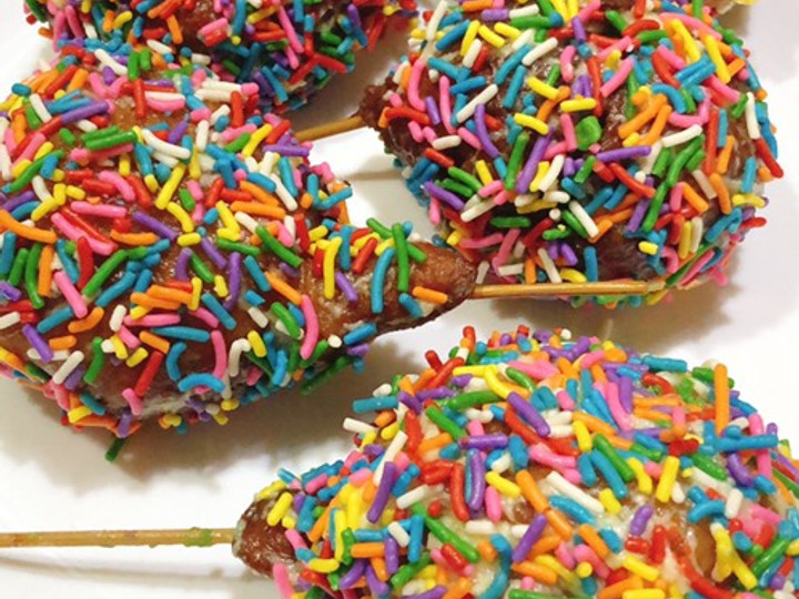 Bagaimana Menyiapkan Drumstick donuts/donat paha ayam Anti Gagal