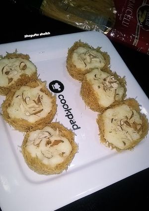 A picture of Vermicelli rabri katori 🤤.