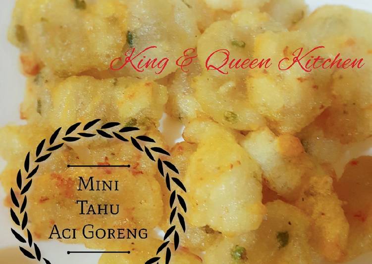 Cara Bikin Mini Tahu Aci Goreng #KENYALKENYOL #cookpadcommunity_Semarang, Sempurna