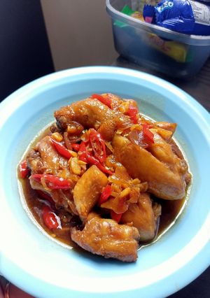 Foto resep Ayam Kecap Bumbu Iris