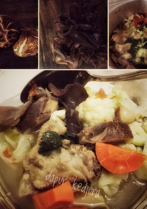 Foto resep Sup ayam jamur