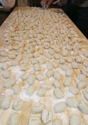 Una foto de Ñoquis de papas!