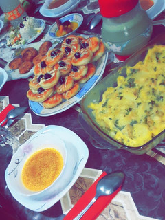 صورة لوصفة غراتان بالدجاج والبطاطا والشوفلوغ روعة 😍