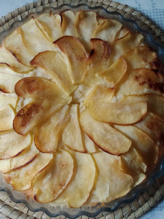 Una foto de Tarte aux pommes