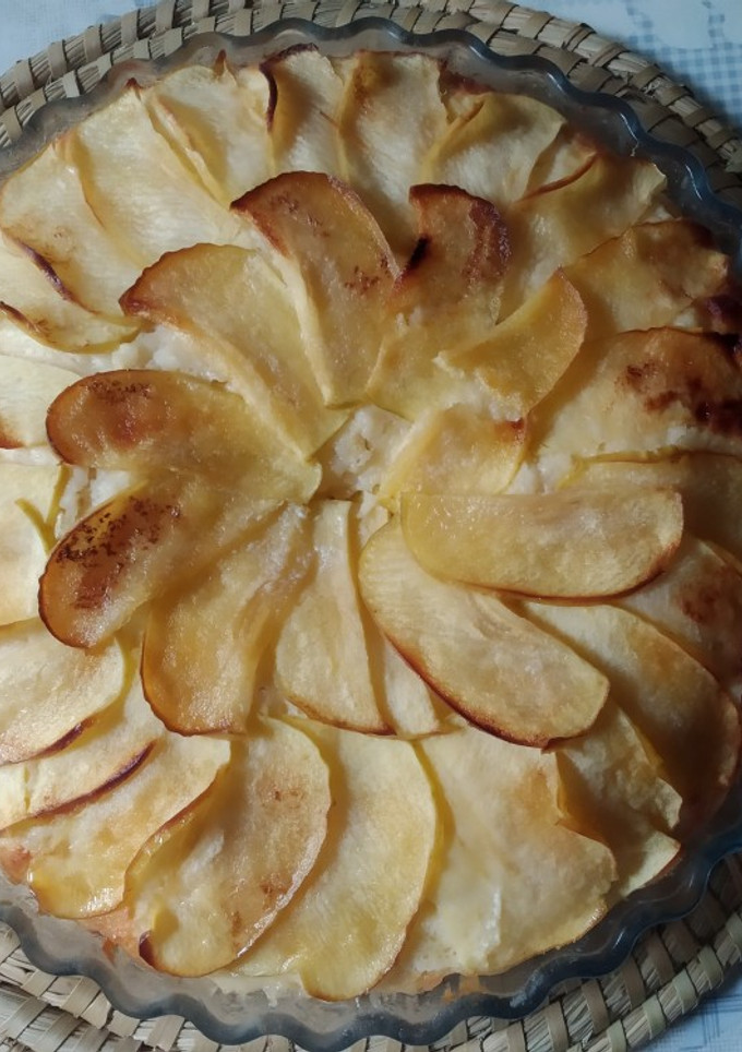 Una foto de Tarte aux pommes