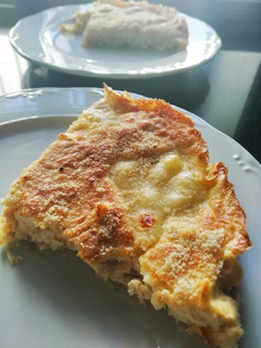 Una foto de Pastel keto de coliflor