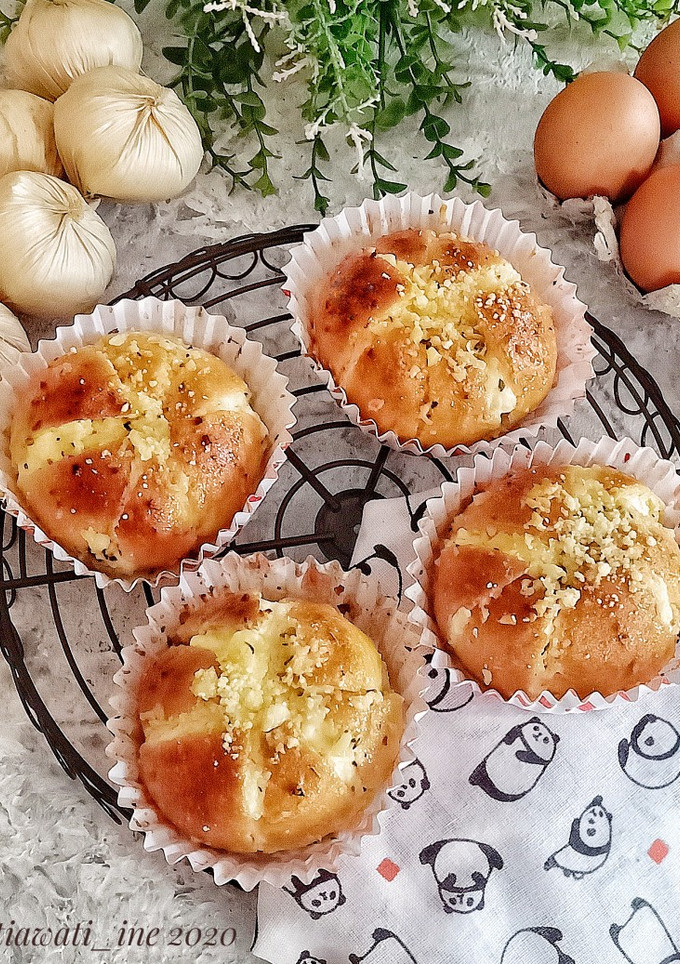 Foto resep Korean Garlic Cheese Bread