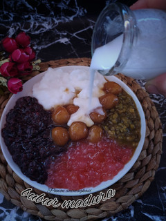 Foto resep 377# bubur madura/bubur kampiun/bubur penuh warna