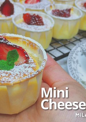 A picture of Mini Cheesecakes.