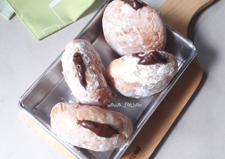 Coklat bomboloni maizena