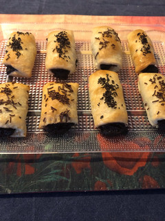 Una foto de Napolitanas de hojaldre con chocolate 🍫