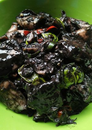 Foto resep Cumi hitam pete