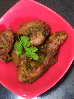 A picture of Chicken Liver Roast.