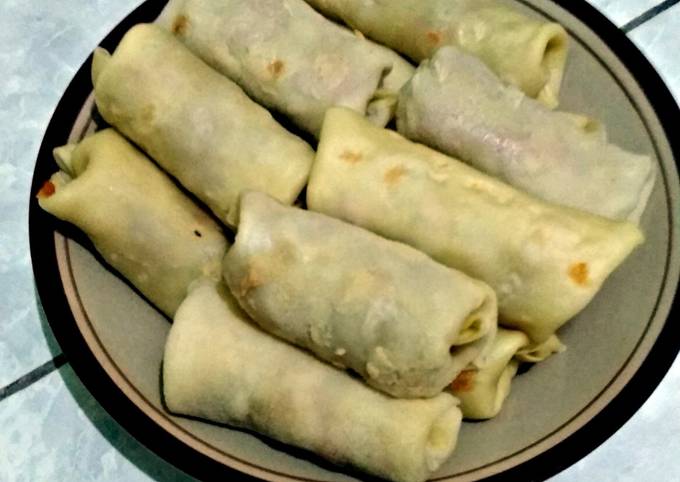 Lumpia Basah (dengan kulit)