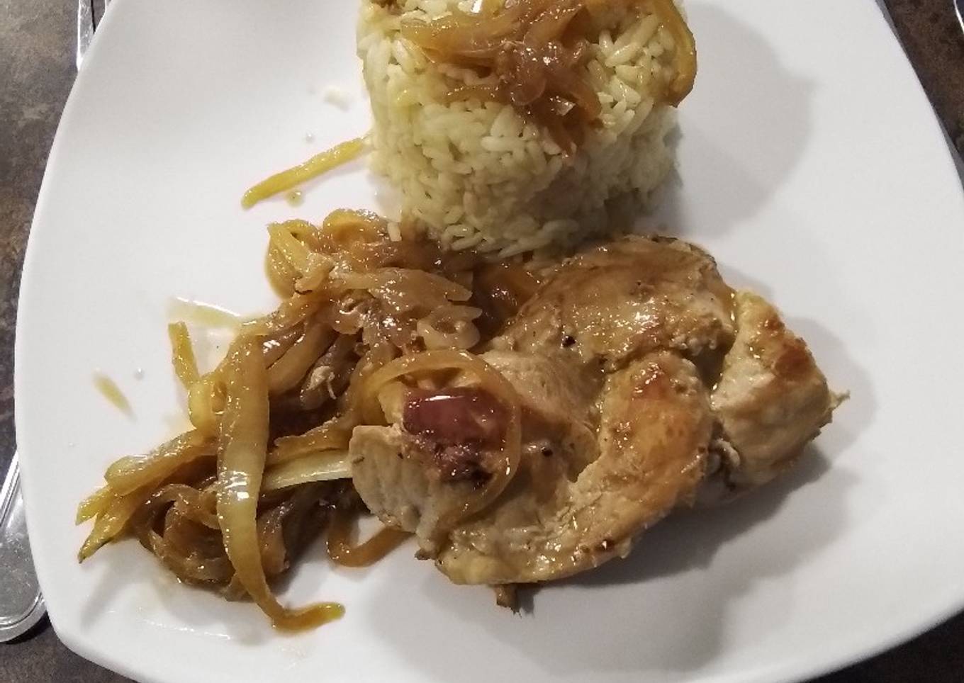 Trenza De Cerdo Con Salsa De Miel Y Mostaza