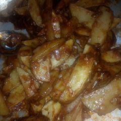 A picture of Masala Fries.