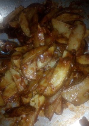 A picture of Masala Fries.