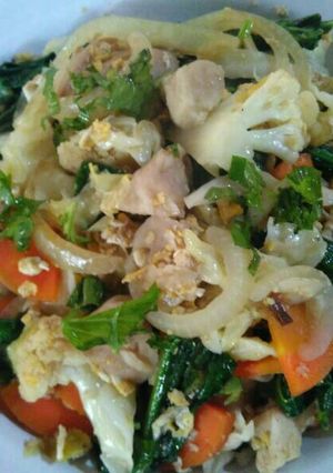 Foto resep Capcai sayur minimalis