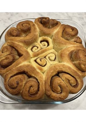 Foto di Cinnamon roll a cuore 💛