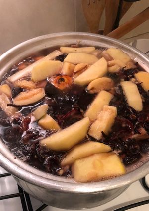 Una foto de Ponche de Frutas