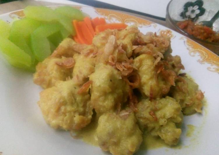 Resep Populer Ayam popcorn saus kare Sedap