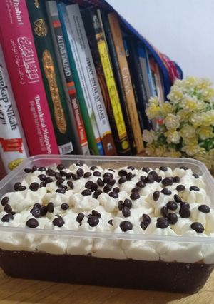 Foto resep 🍂Puding coklat cream cheese