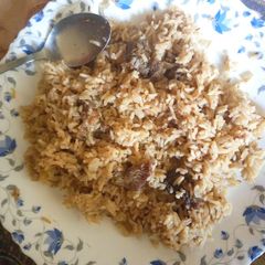 A picture of Beef Pilau.